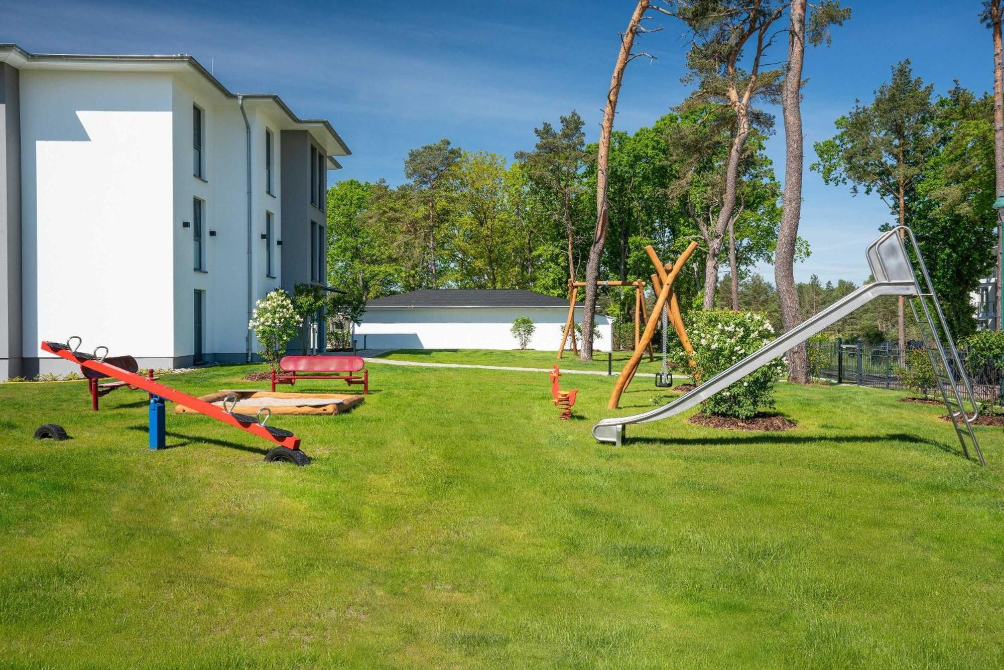 Terrassenwohnung "Kliffgarten" - Oase Am Haff Garz  Exteriör bild