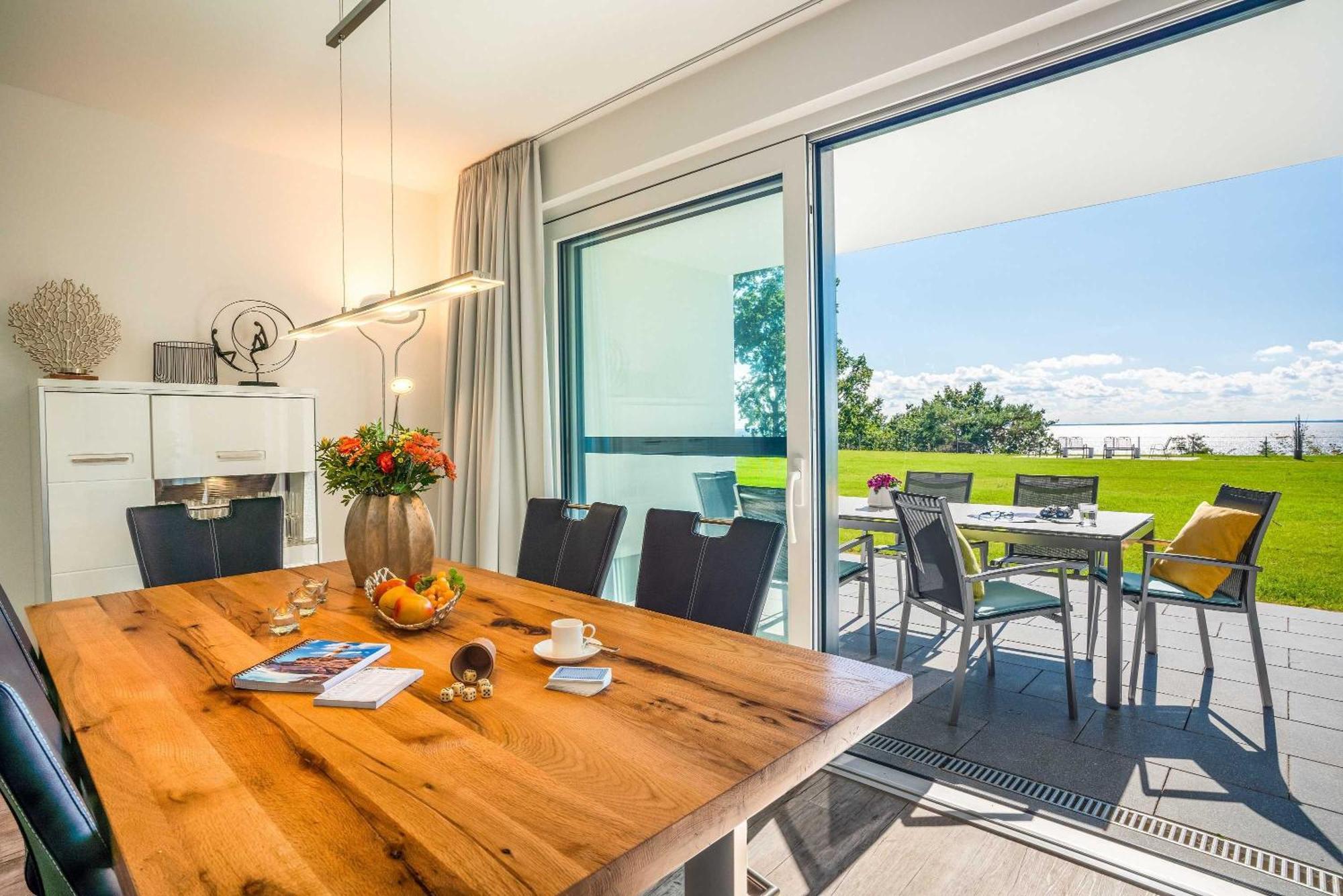 Terrassenwohnung "Kliffgarten" - Oase Am Haff Garz  Exteriör bild
